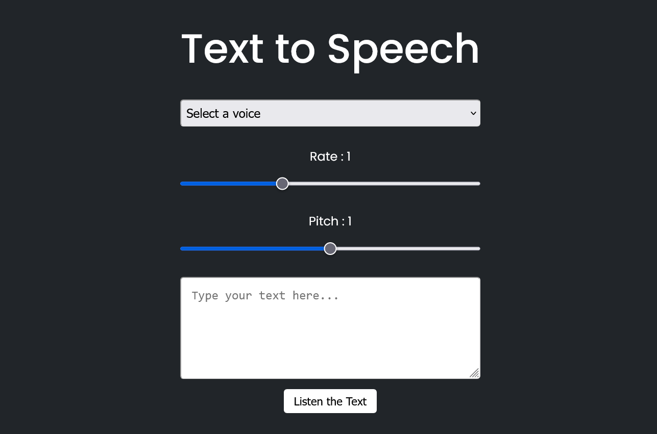 Text to Speech Preview Image